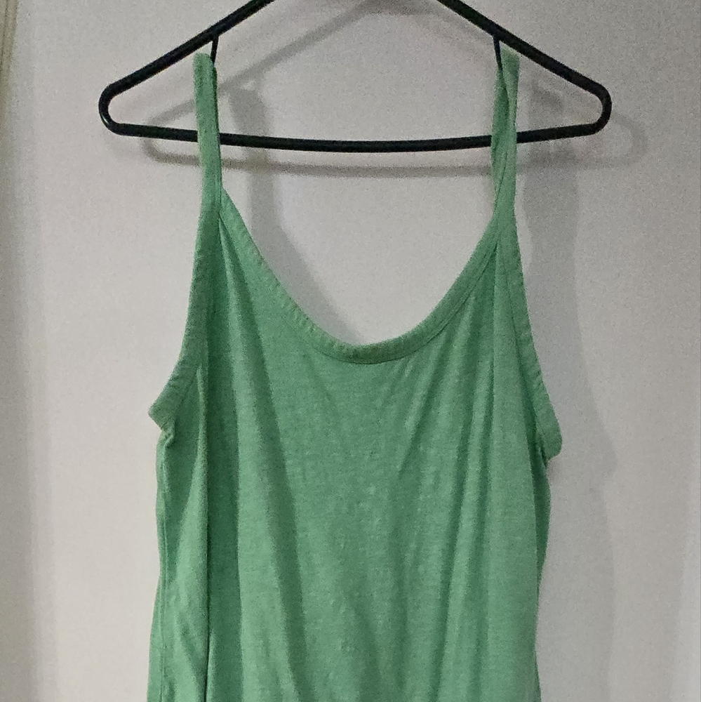 Green Sleeveless Dress